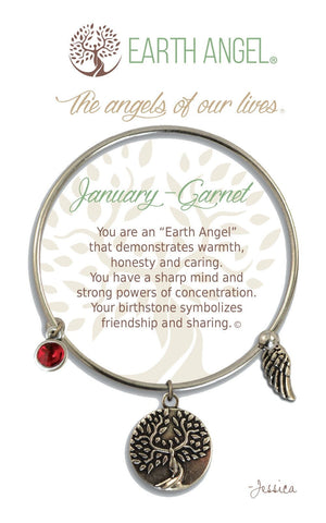 Open image in slideshow, January - Garnet: Birthstone Bracelet
