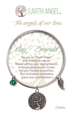 Open image in slideshow, May – Emerald: Birthstone Bracelet
