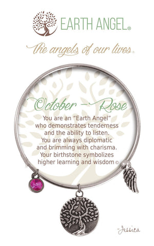 Open image in slideshow, October - Rose: Birthstone Bracelet

