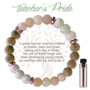 Open image in slideshow, Teacher&#39;s Pride: Aromatherapy Bracelet
