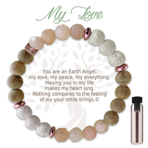Open image in slideshow, My Love: Aromatherapy Bracelet
