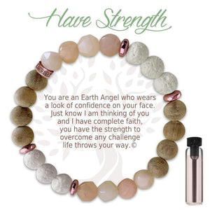 Open image in slideshow, Have Strength: Aromatherapy Bracelet
