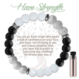 Open image in slideshow, Have Strength: Aromatherapy Bracelet
