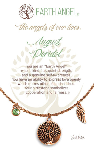 Open image in slideshow, August - Peridot: Birthstone Necklace
