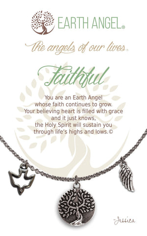 Open image in slideshow, Faithful: Charm Necklace
