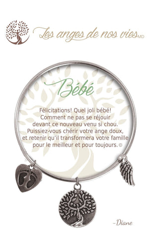 Open image in slideshow, Bébé: Charm Bracelet
