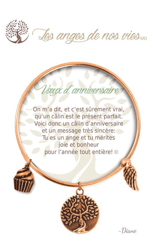 Open image in slideshow, Voeux d&#39;anniversaire: Charm Bracelet
