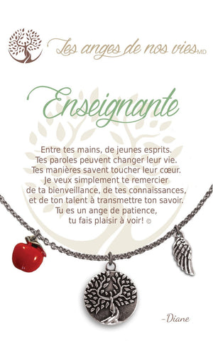 Open image in slideshow, Enseignante: Charm Necklace
