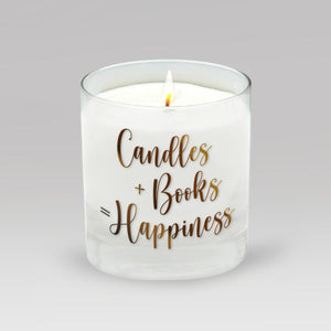 Open image in slideshow, Candles + Books = Happiness: Soy InnerVoice Candle
