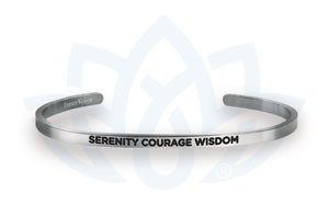 Open image in slideshow, Serenity Courage Wisdom: InnerVoice Bracelet
