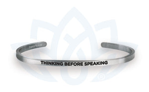 Open image in slideshow, Thinking Before Speaking: InnerVoice Bracelet
