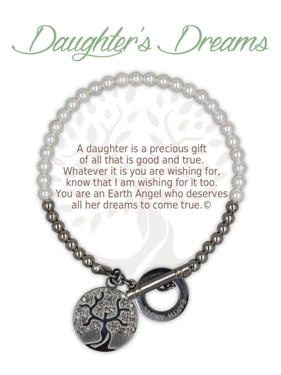 Daughter's Dreams: Shell Pearl Bracelet