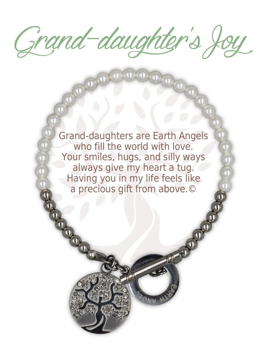Grand-daughter's Joy: Shell Pearl Bracelet