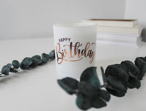 Happy Birthday: Soy InnerVoice Candle
