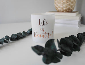 Life is Beautiful: Soy InnerVoice Candle