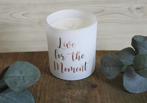 Live for the Moment: Soy InnerVoice Candle